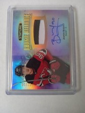 2019-20 Upper Deck Stature Rookie Reliance Purple Jesper Boqvist /18 Patch Auto