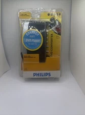 Philips RF Modulator PH61159 Audio Video Converter Cables Cords RCA to Coax