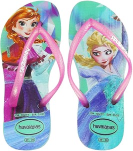 elsa and anna flip flops