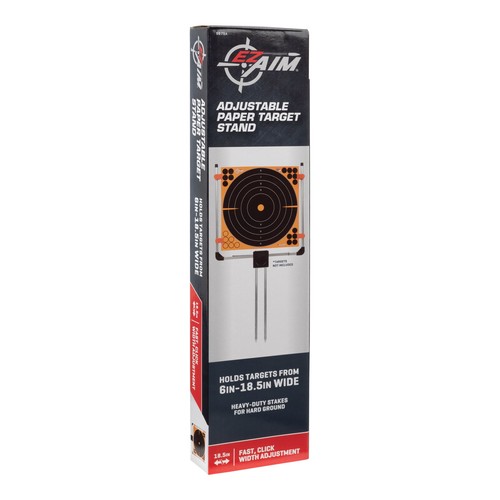 Paper Shooting Target Holder for Shooting Practice, 1.25" x 27.5" x 12" New
