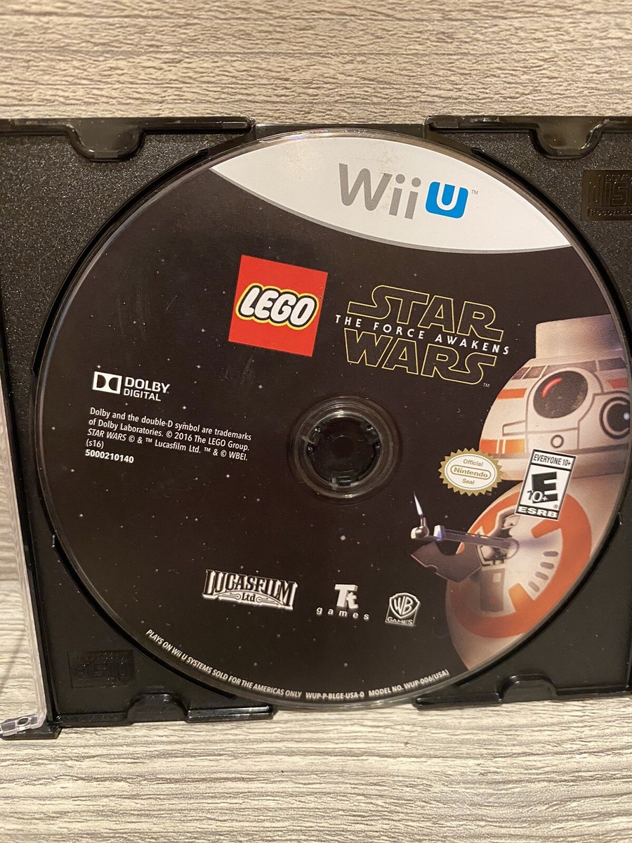 LEGO Star Wars: The Force Awakens (Nintendo Wii U, 2016 Disc Only