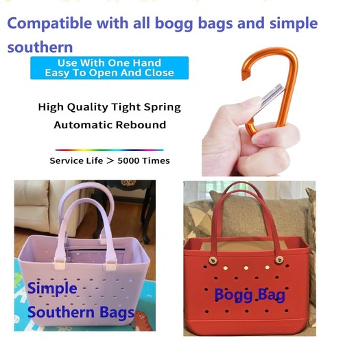 3Pack Key Holder Accessories for Bogg Bags and Simply Southern BagInsert Char... - Picture 3 of 6