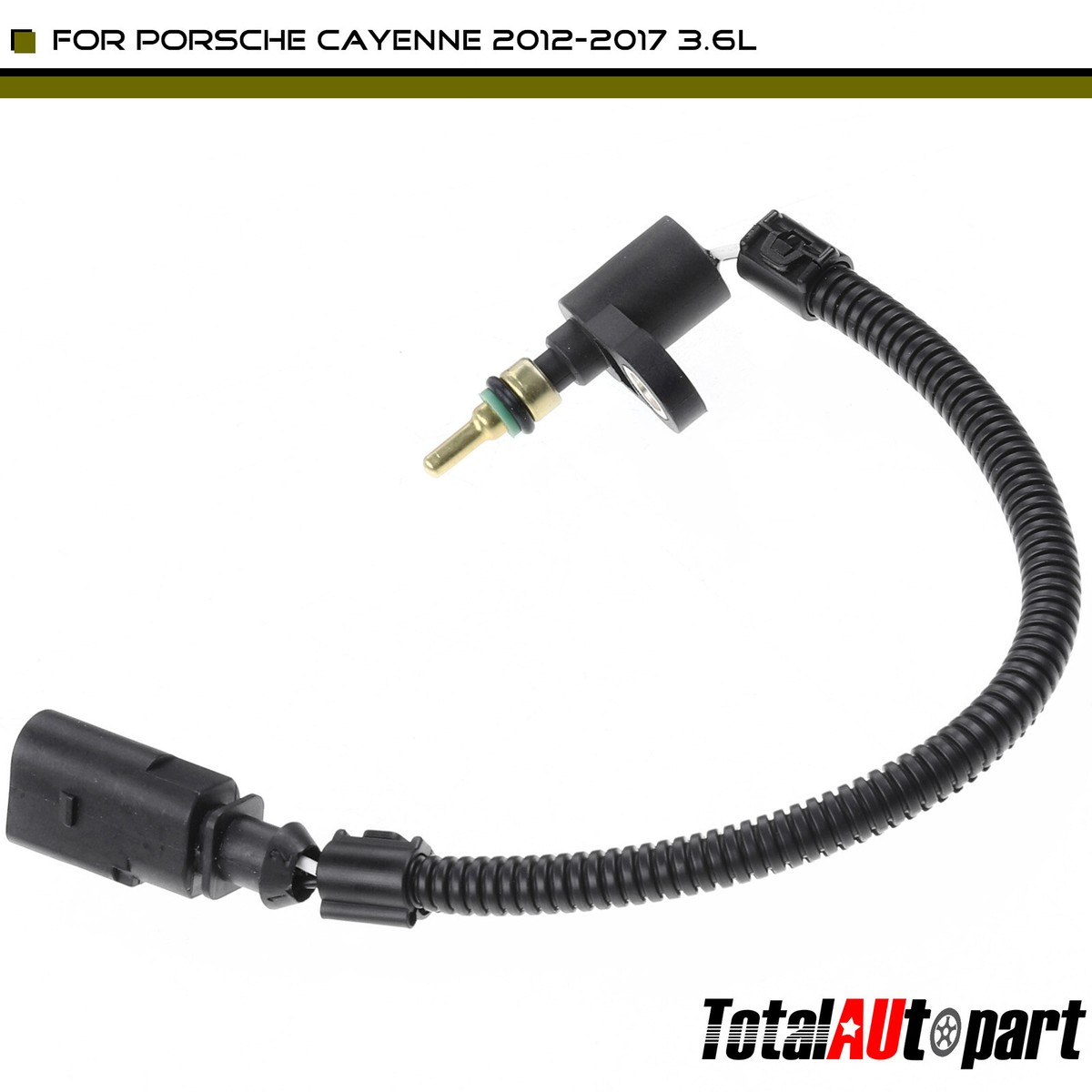 チソン New Temperature Sensor for Porsche Cayenne 2012-2017 V6 3.6L DOHC