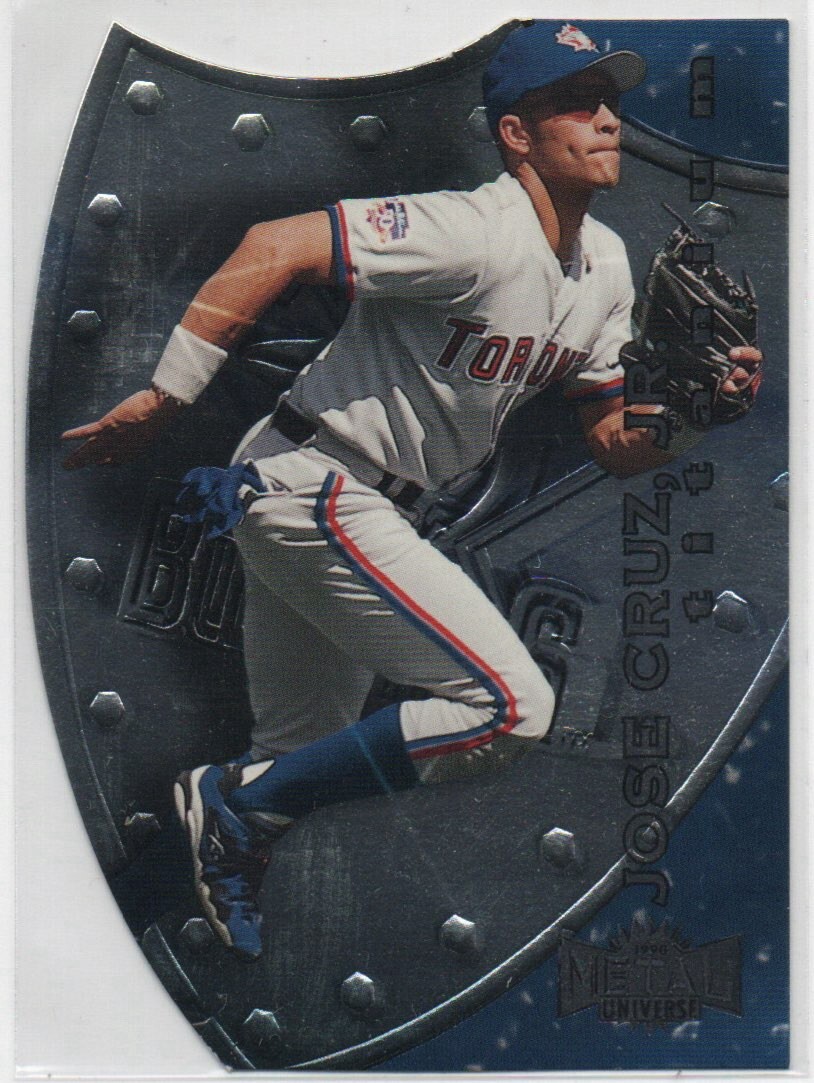 1998 Metal Universe Titanium Jose Cruz Jr. #4 Blue Jays