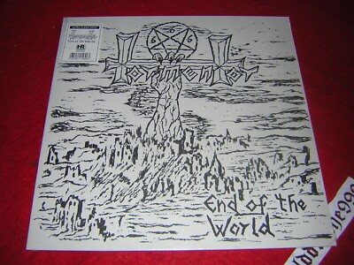 Tormentor - End of the World, HRR830 Ultra Clear Vinyl LP 2022, Kreator