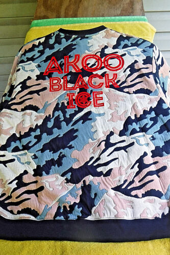 NWT'S! AKOO BLACK ICE SZ. XXL(2XL), HEAVENLY CREW WINTER WHITE SHIRT! MSRP $116 - Foto 2 di 11