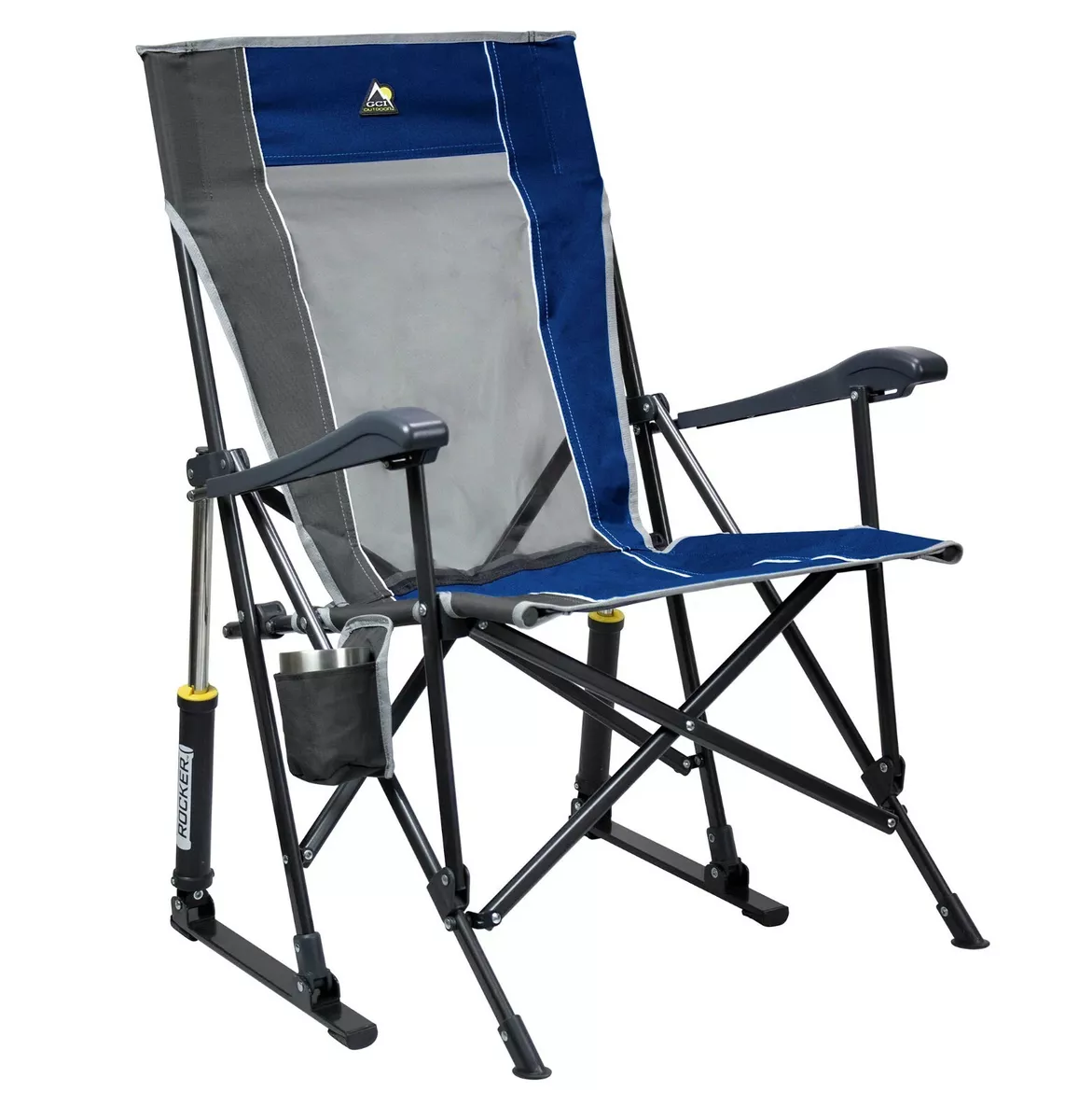 GCI Outdoor Roadtrip Rocker Collapsible Rocking Chair Outdoor