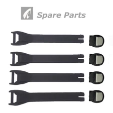  motorcycle boot spares | Forma STRAP KIT Predator Pilot black spare parts
