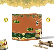 Palm leaf Pack Count 45 medium/Slim Wraps 100% Organic OME - Russian Cream
