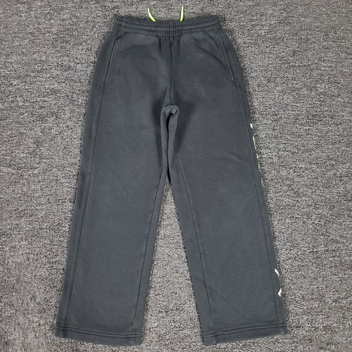 Air Jordan Sweatpants Boys Small 8/10 Black School Gym Play Spellout Jumpman - Picture 5 of 10