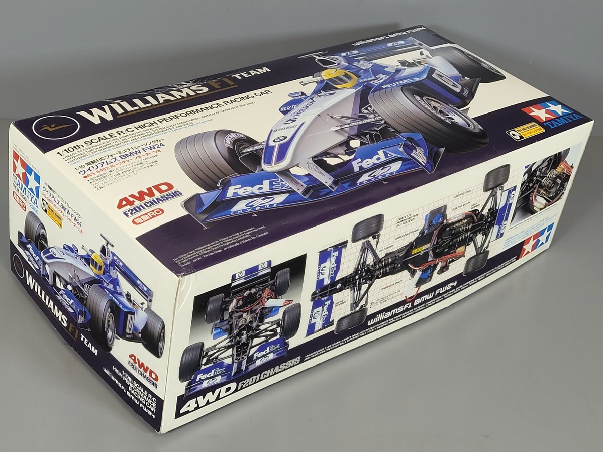 Vintage New Tamiya 1/10 Williams F1 BMW Team FW24 F201 Vintage New Tamiya 1/10 Williams F1 BMW Team FW24 F201