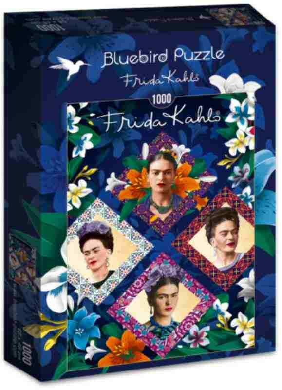 Frida Kahlo Four Diamonds 1000 piece jigsaw puzzle 680mm x 480mm (hl)