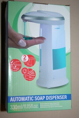 330ML AUTOMATIC SOAP DISPENSER IN WHITE (Batteriebetrieben)