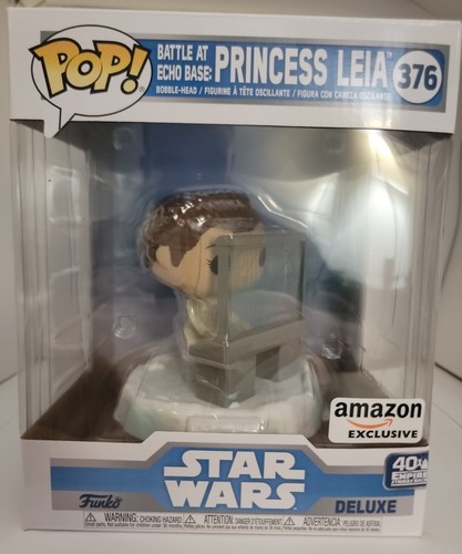 Funko Pop! Star Wars - Princesse Leia (Bataille à la base Echo) #376 Exclusive - Pops Portal