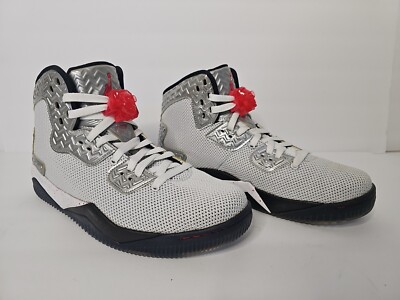 New Mens Size 10 - Jordan Spike Forty PE White Fire Red