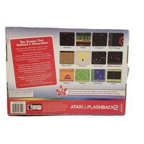 Vintage ATARI Flashback 2 Plug & Play TV Game Asteroids Pong Gaming Console
