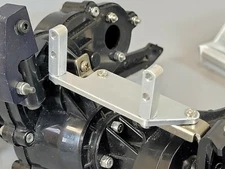 Aluminum Side Steering Axle Servo Mount Bracket Tamiya 1/10 Clodbuster Bullhead
