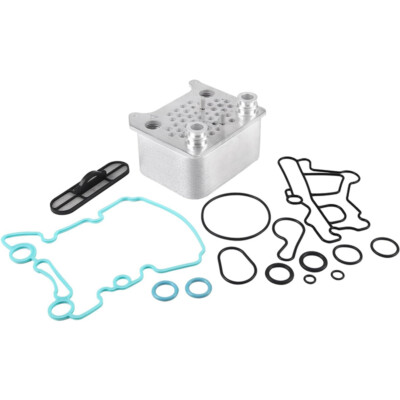 Upgraded For 03-10 Ford 6.0L Powerstroke Diesel Engine Oil Cooler 3C3Z6A642CA