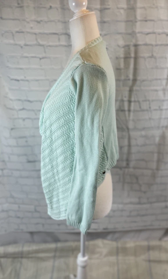 Cárdigan Suéter Matilda Jane 435 Hello Lovely Dorado Niña Talla 14 Verde Como Nuevo Foto 3 de 4