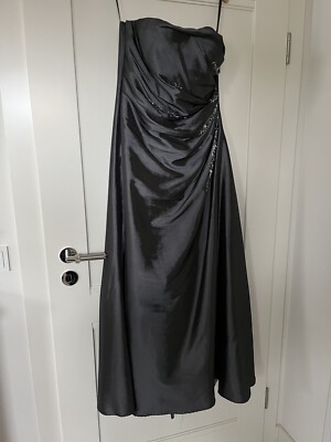 Ballkleid Abendkleid Corsagenkleid Hochzeit MAGIC NIGHTS Anthrazit Gr. 40