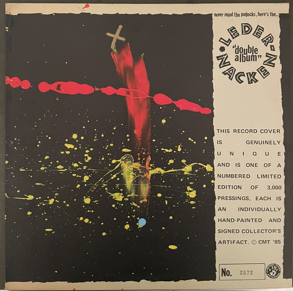 Ledernacken- Numbered Limited Edition/Hand Painted Double Album