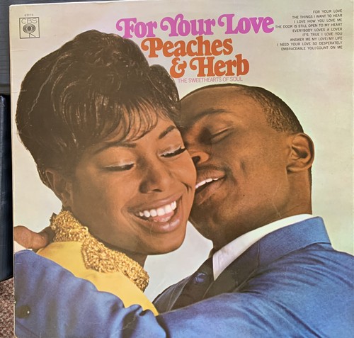 For Your Love. Peaches and Herb Vinyl LP Very Good Guaranteed - 第 1/1 張圖片