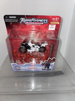 2005 Transformers Universe Robots In Disguise OMICON ARCEE Motorcycle RID New 
