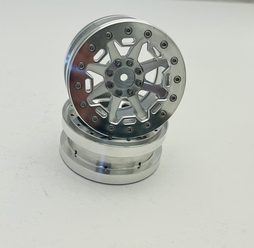 MOTOWORX RACING 2.2 MXR 8 SPOKE CHANNEL LOCKS SET OF 4 - Picture 2 of 4