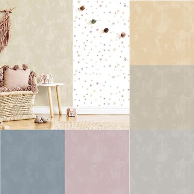 Galerie Little Explorers 2 Wallpaper Mottled - Choose your Colour