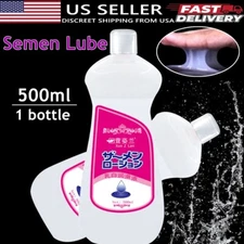 17OZ Lubricant-Long Lasting Reality Sperm Water Based Sex Lube Sexuales Adult