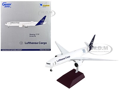 BOEING 777F AIRCRAFT LUFTHANSA CARGO 1/200 DIECAST MODEL BY