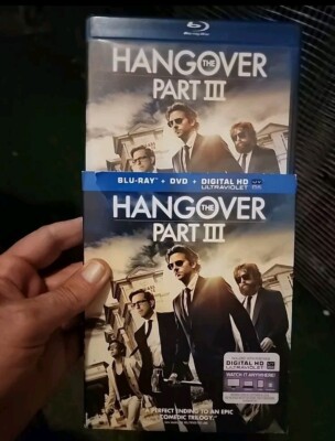 The Hangover Part III (Blu-ray, DVD, No Digital, With Slipcover )