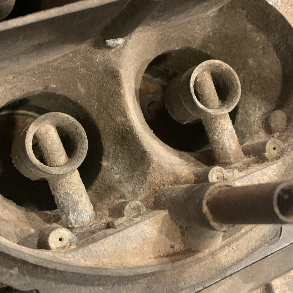 Fabricante de equipos originales GM Holley Carb List 3245 1966 Chevy II/Nova 327 350 HP L-79 3877413 con fecha 642 Foto 4 de 4