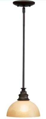 Volume Lighting V4131 Bronze Rainier Single Light 7''W Mini Pendant
