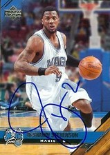 DeShawn Stevenson autographed Basketball Card Orlando Magic 2005 Upper Deck #138