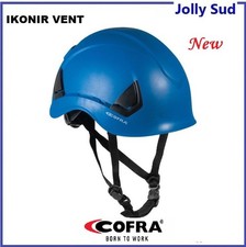 ​Elmetto Cofra Blu in ABS Sicurezza Cantiere EN 397:2012 + A1:2012 Tg 53-64.