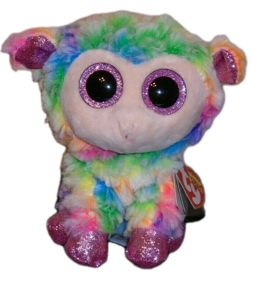 Ty Daffodil Lamm Beanie Boo – 15 Cm, Limitierte Oster-Edition, Mit Glitzeraugen, Plüschtier Zum Sammeln