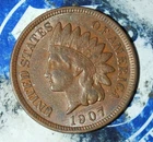 AU 1907 Indian cent  {{{1H50