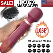 Handheld Massager 20 Speed Wand Vibrating Massage Magic Full Body Therapy Motor