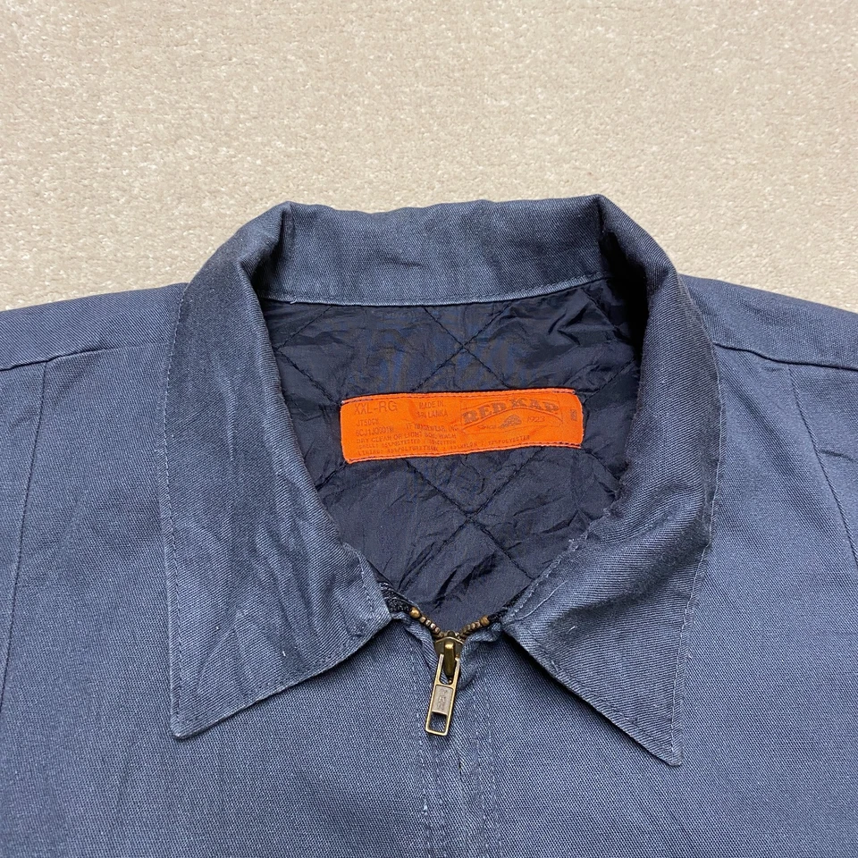 Red Kap Workwear Jacket Men's 2XL Blue Vintage 80's Mechanic - Image 2 of 4