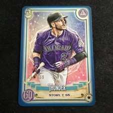 2020 Topps Gypsy Queen Tarot of the Diamond Indigo #TOD-6 Trevor Story #61/250