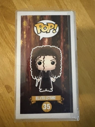 Helena Bonham Carter Signed Harry Potter Bellatrix Funko Pop 35 Beckett COA