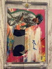 2020 Topps Inception - Autograph Patch Will Smith #IAP-WS  /75 (AU, MEM)