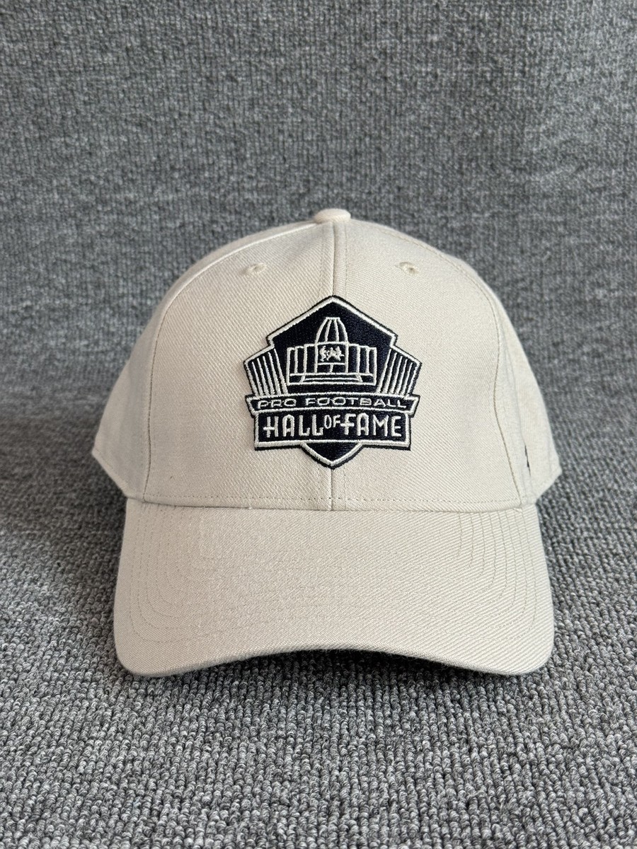 '47 Brand Pro Football Hall of Fame Dad Hat Strapback Cream Black OSFA