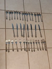 36 Piece Vintage Oneida Stainless Silverware Lot