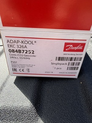Danfoss Type EKC 326A No. 084B7252 ADAP KOOL CO2 Gas Cooler Controller Refrig