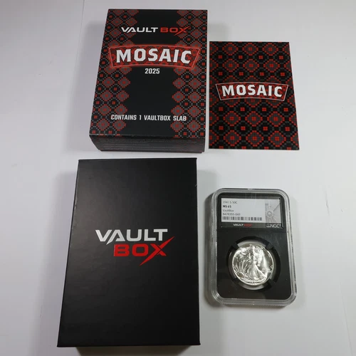 1941 S NGC MS65 Vault Box Silver Walking Liberty Half Dollar 50c US Coin #58157Q