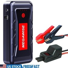 2500A Jump Starter Car Battery Booster Portable Power Bank USB Charger