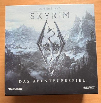 The Elder Scrolls V Skyrim, deutsche Ausgabe, Brettspiel, guter Zustand