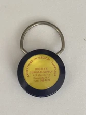 Vintage Rocklyn Medical Supply 421 Merrick Rd. Oceanside N.Y.  Promo Keychain 
